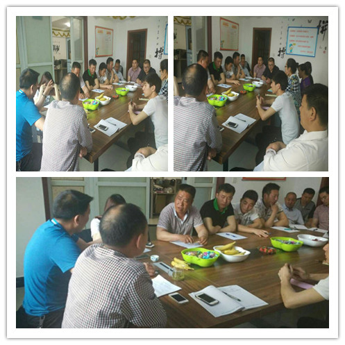 程師傅涂料四月總結大會